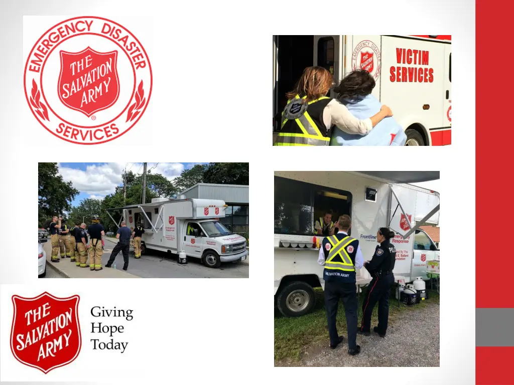 image result for salvation army emergency