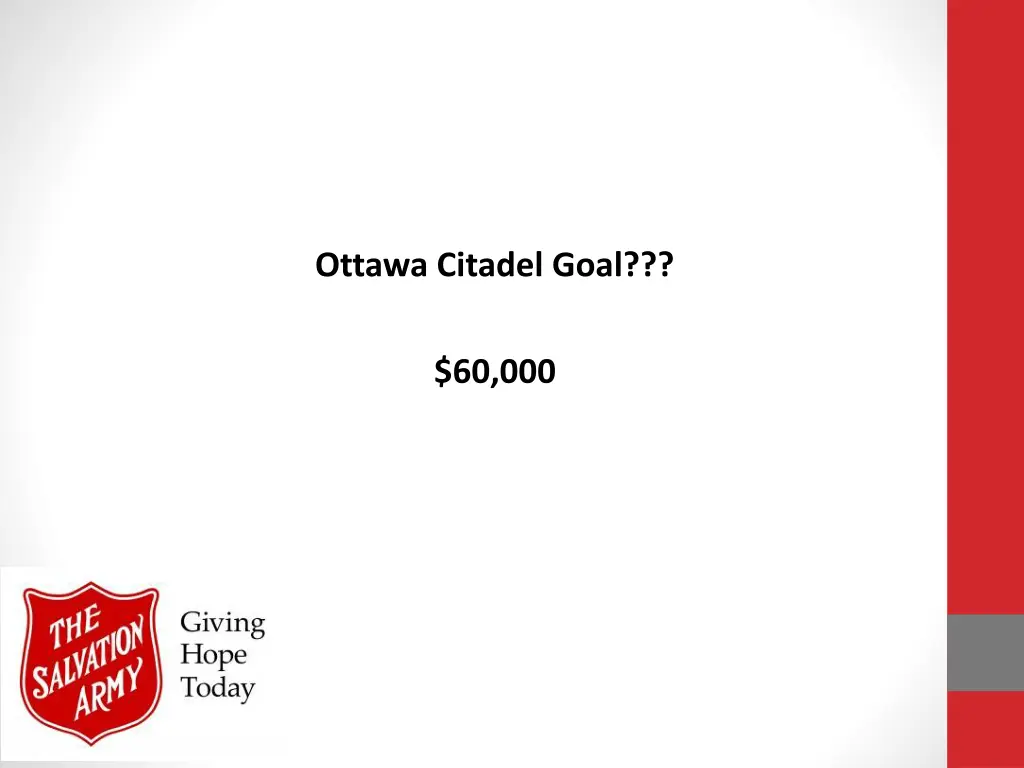 ottawa citadel goal