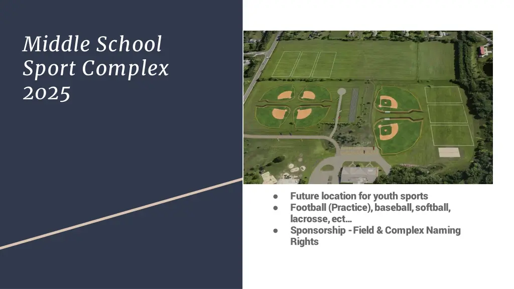 middle school sport complex 2025