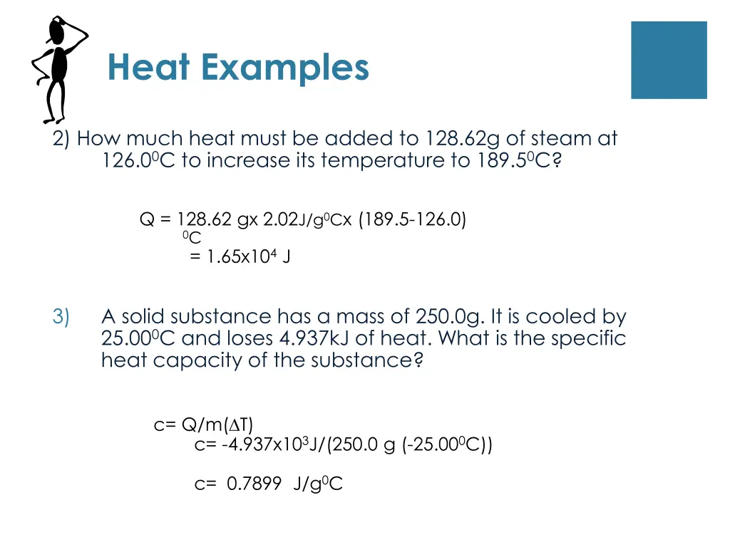 heat examples 3