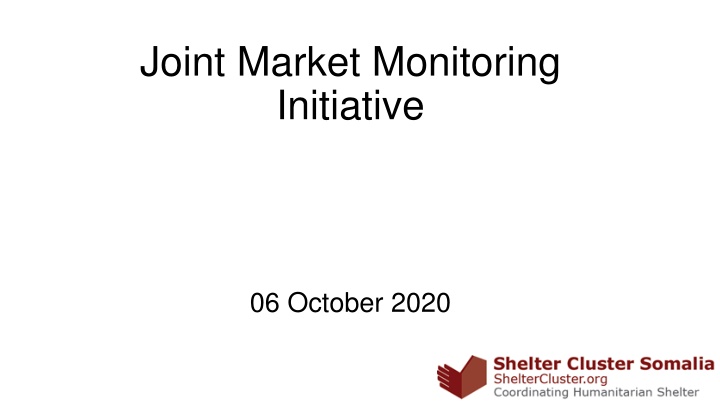 joint market monitoring initiative