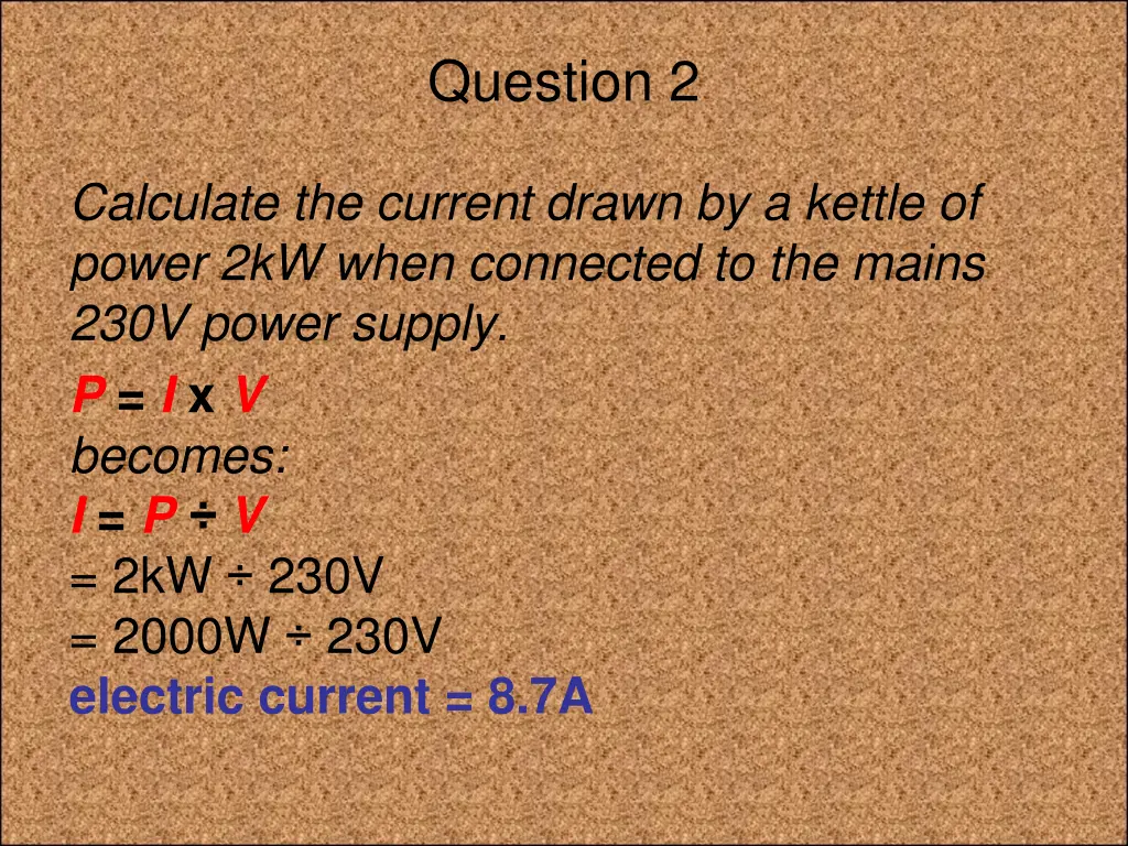 question 2 3