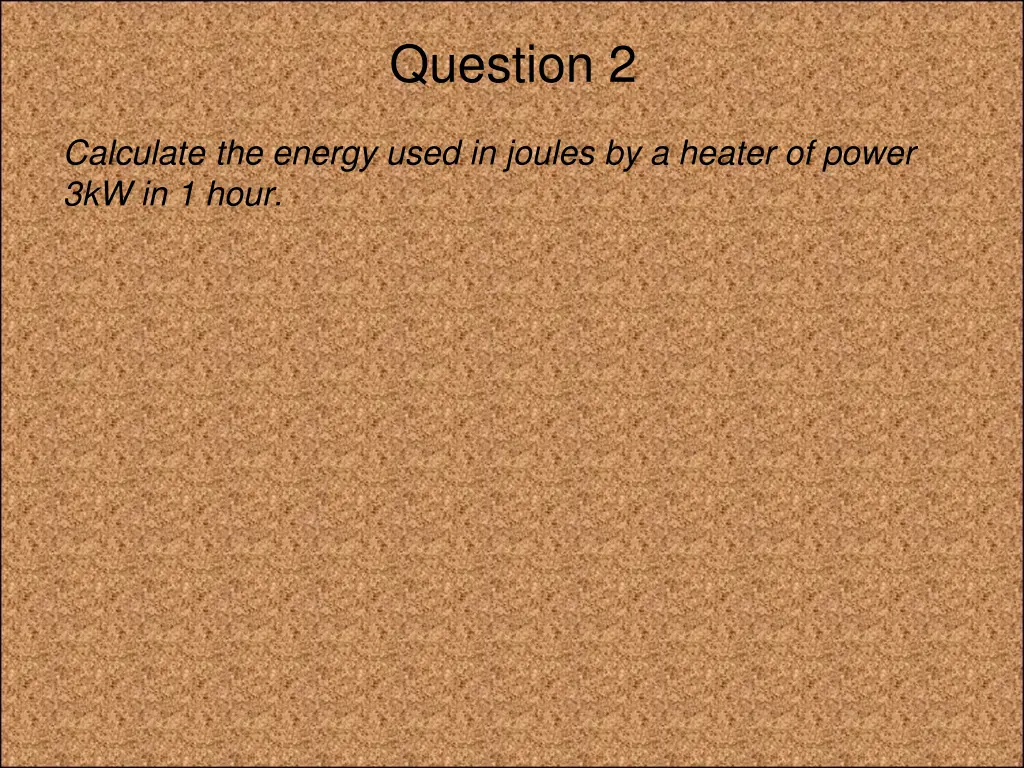 question 2