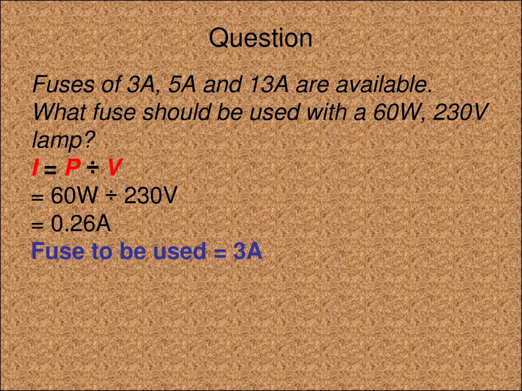 question 3