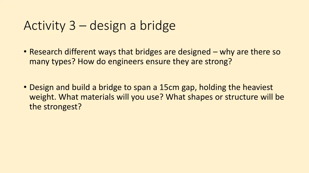 activity 3 design a bridge