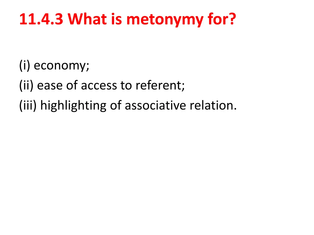 11 4 3 what is metonymy for