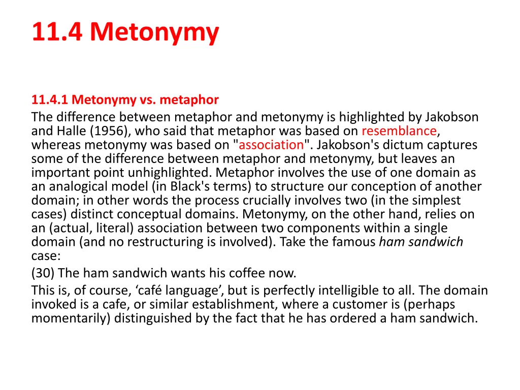 11 4 metonymy