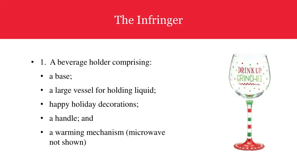 the infringer