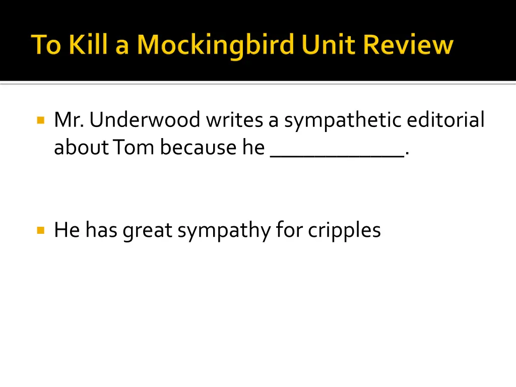 mr underwood writes a sympathetic editorial about