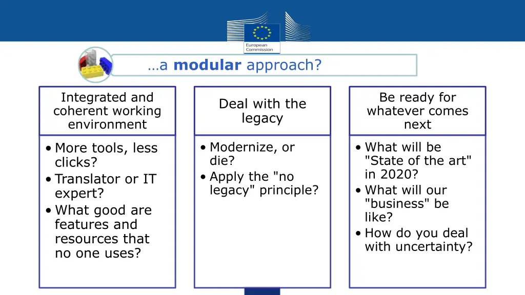 a modular approach