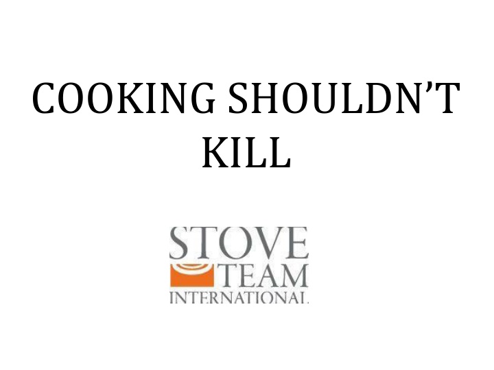 cooking shouldn t kill