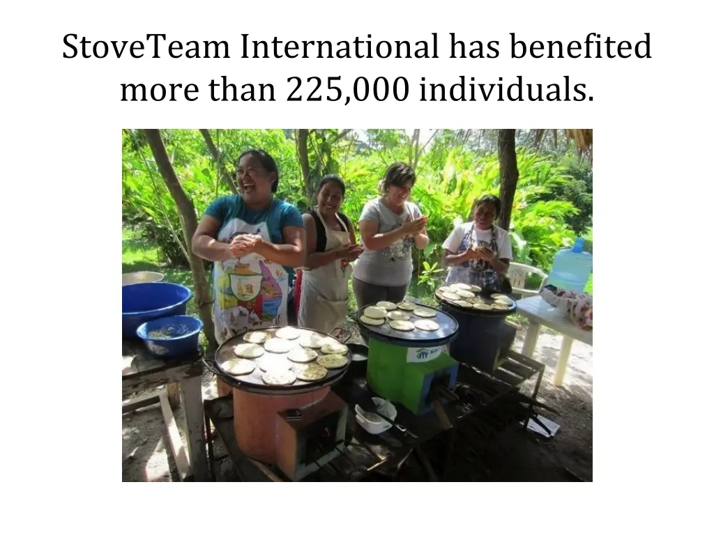 stoveteam international has benefited more than