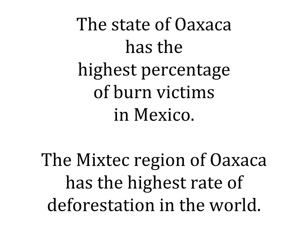 the state of oaxaca has the highest percentage