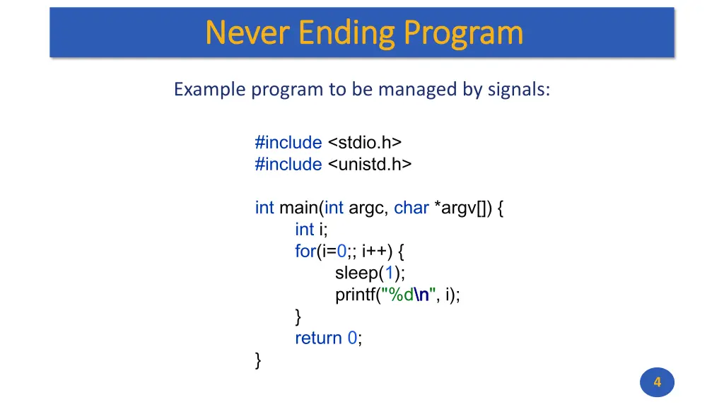 never ending program never ending program