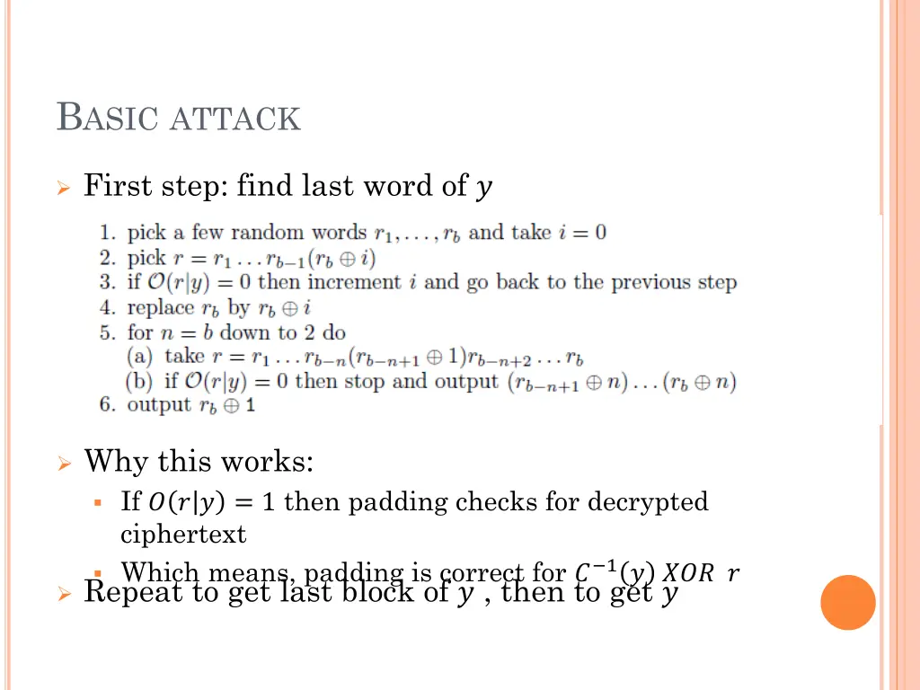 b asic attack