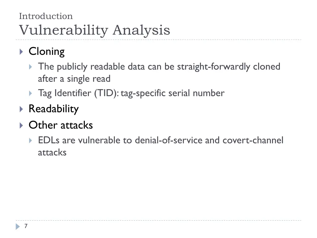 introduction vulnerability analysis