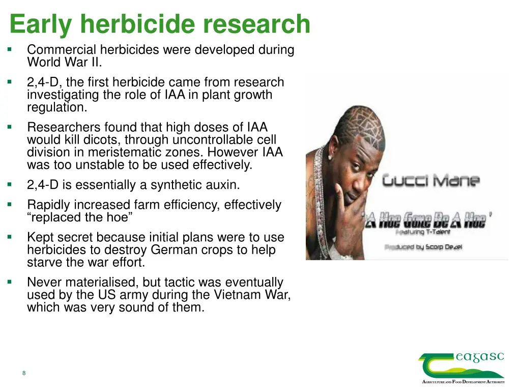 early herbicide research commercial herbicides 1