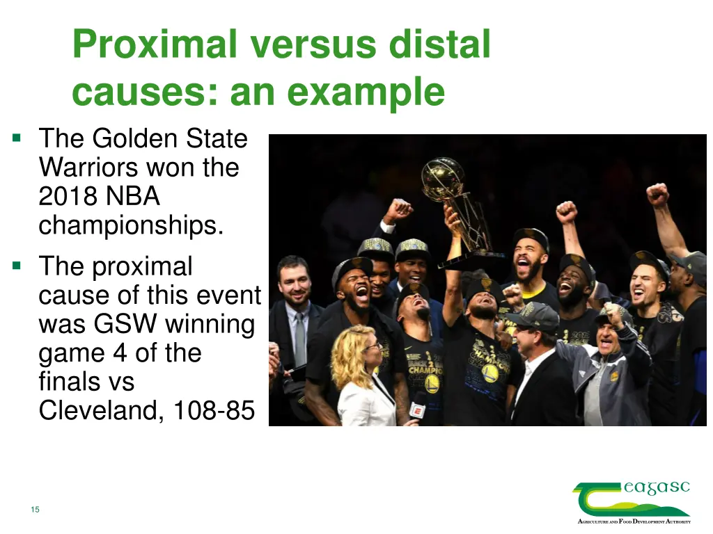 proximal versus distal causes an example