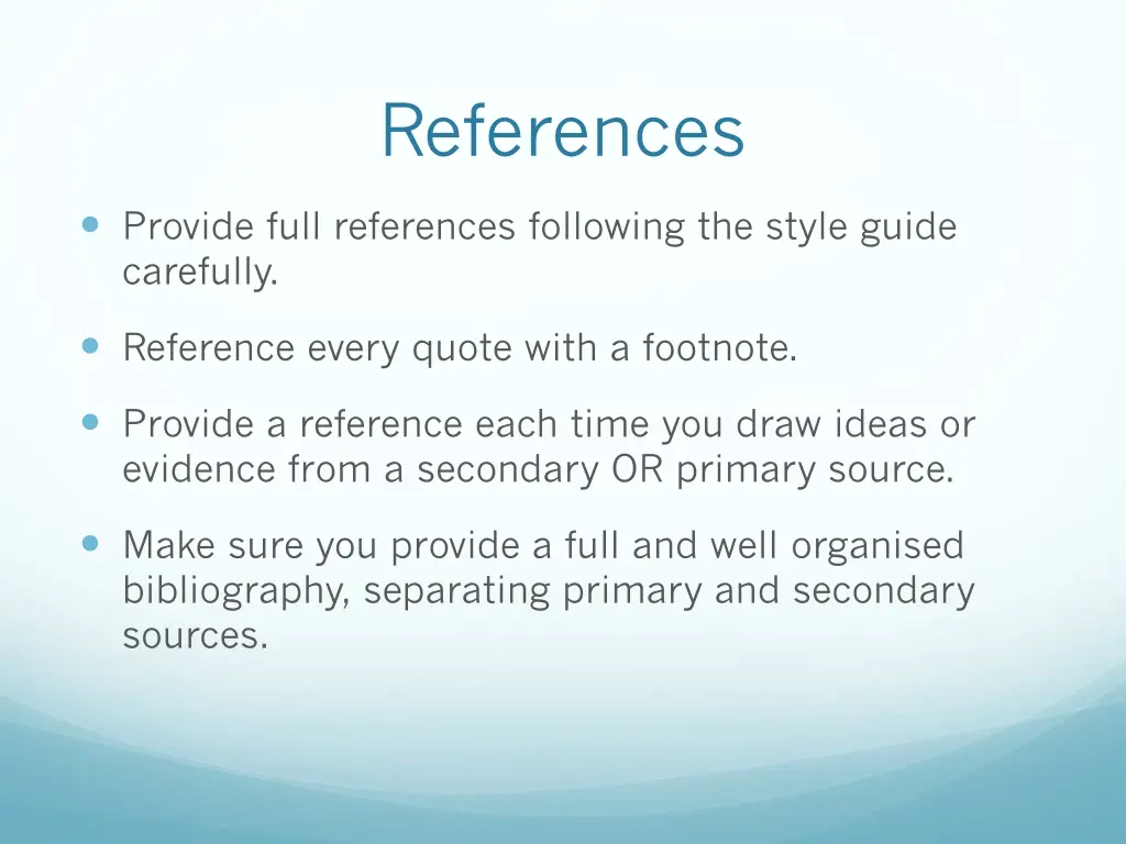 references