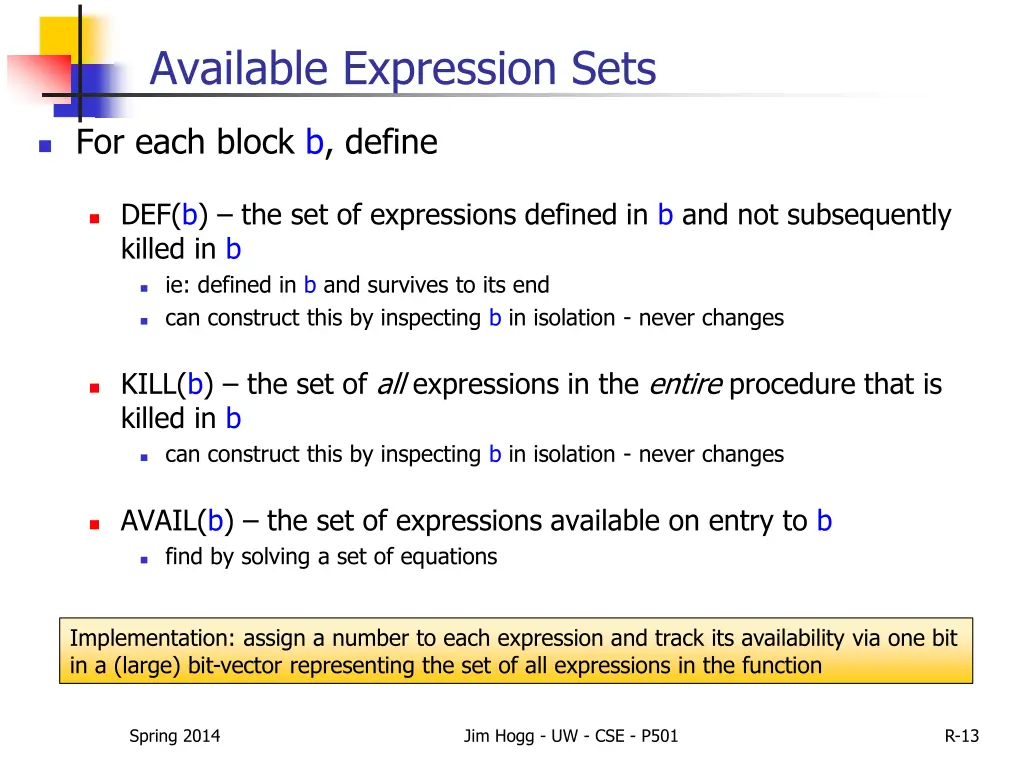 available expression sets