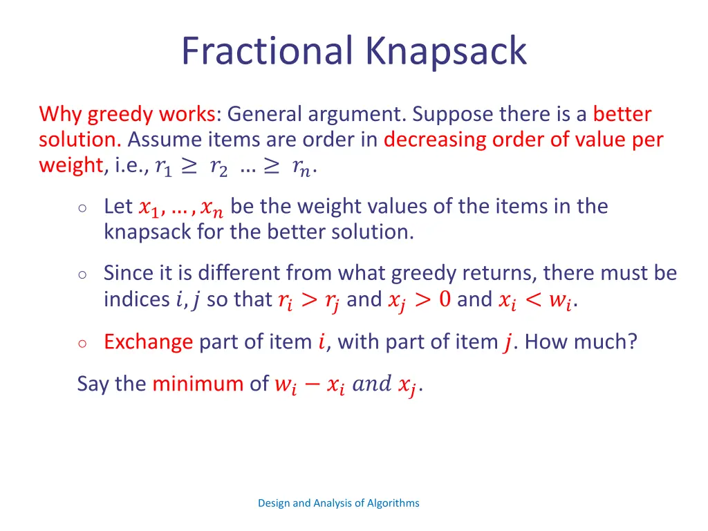 fractional knapsack 21