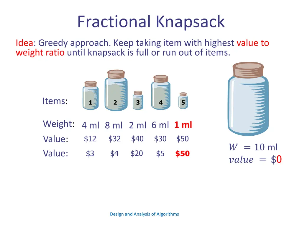 fractional knapsack 3