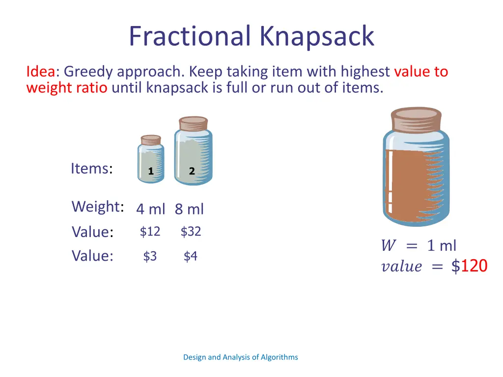 fractional knapsack 8