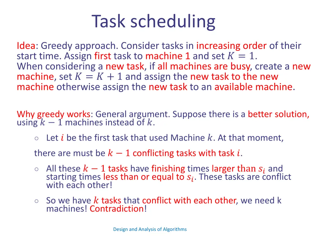 task scheduling 14