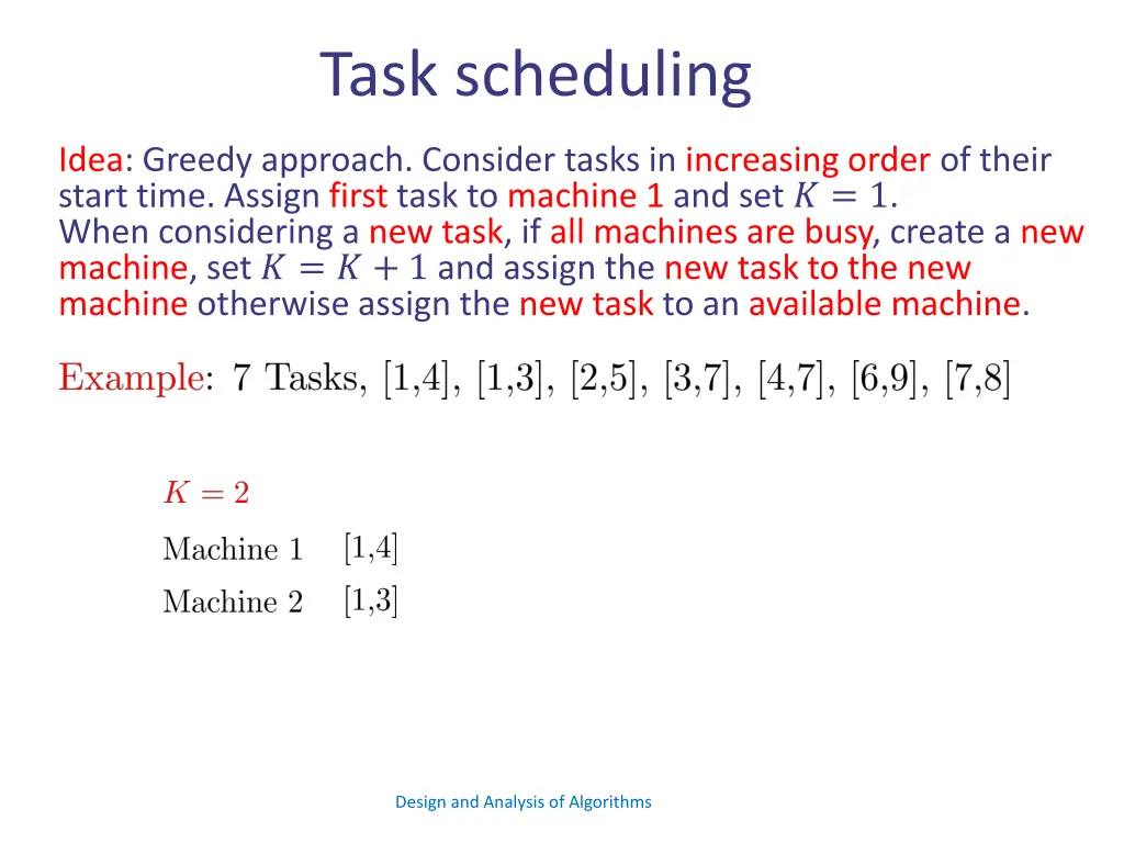 task scheduling 4