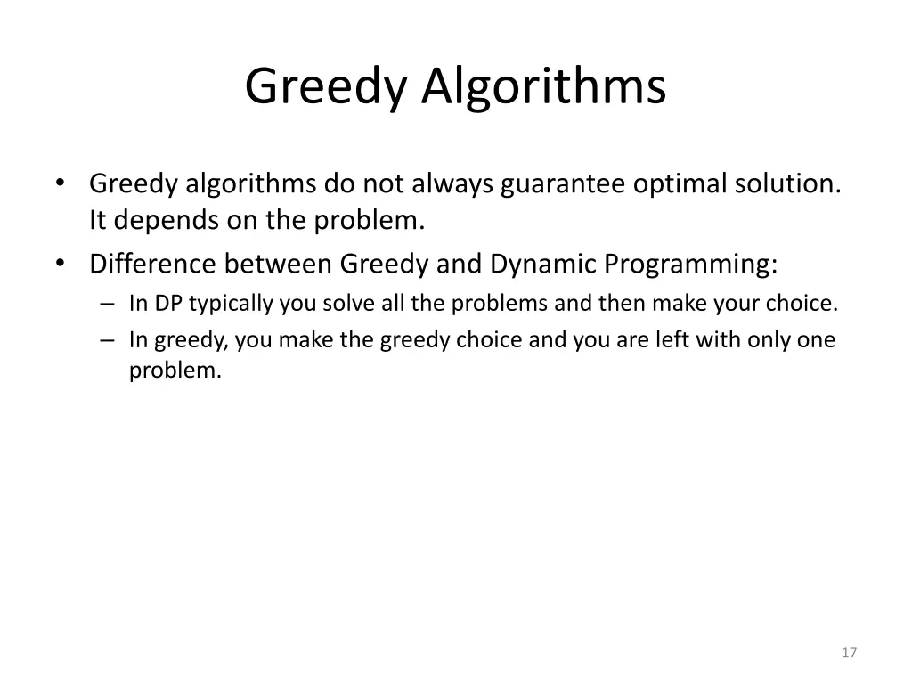 greedy algorithms 1