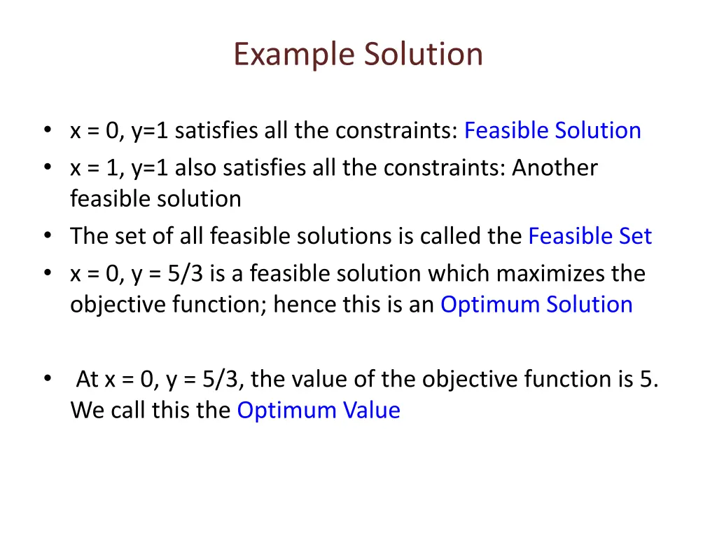 example solution