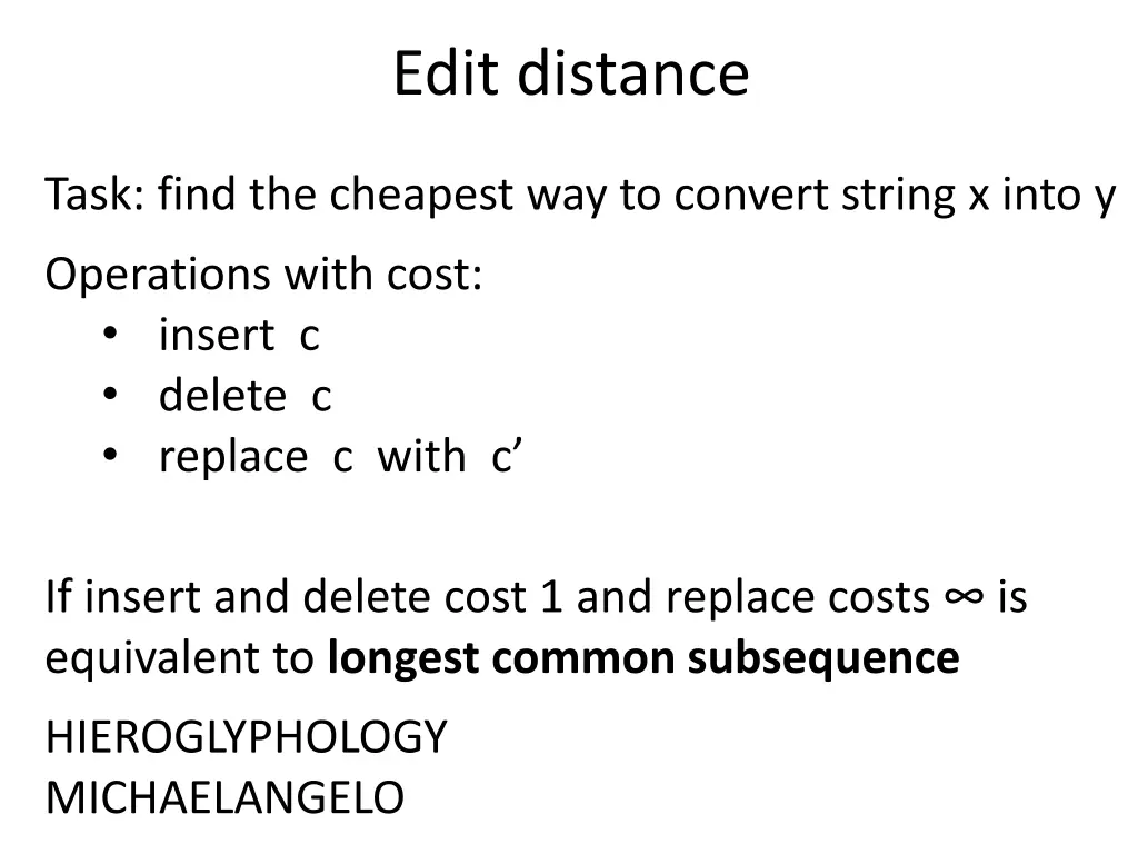 edit distance 1