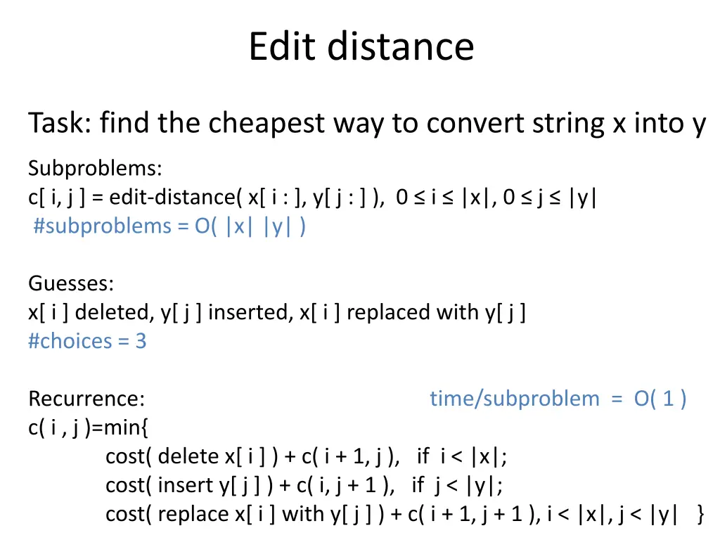 edit distance 3