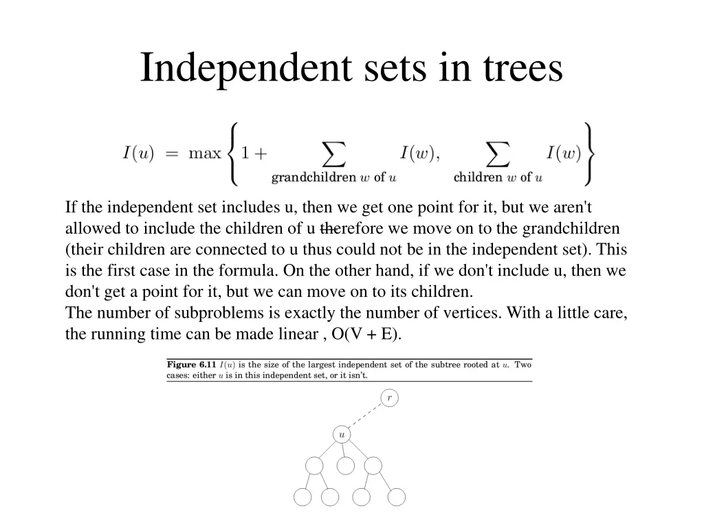 independent sets in trees 2