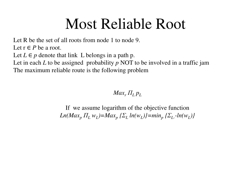 most reliable root