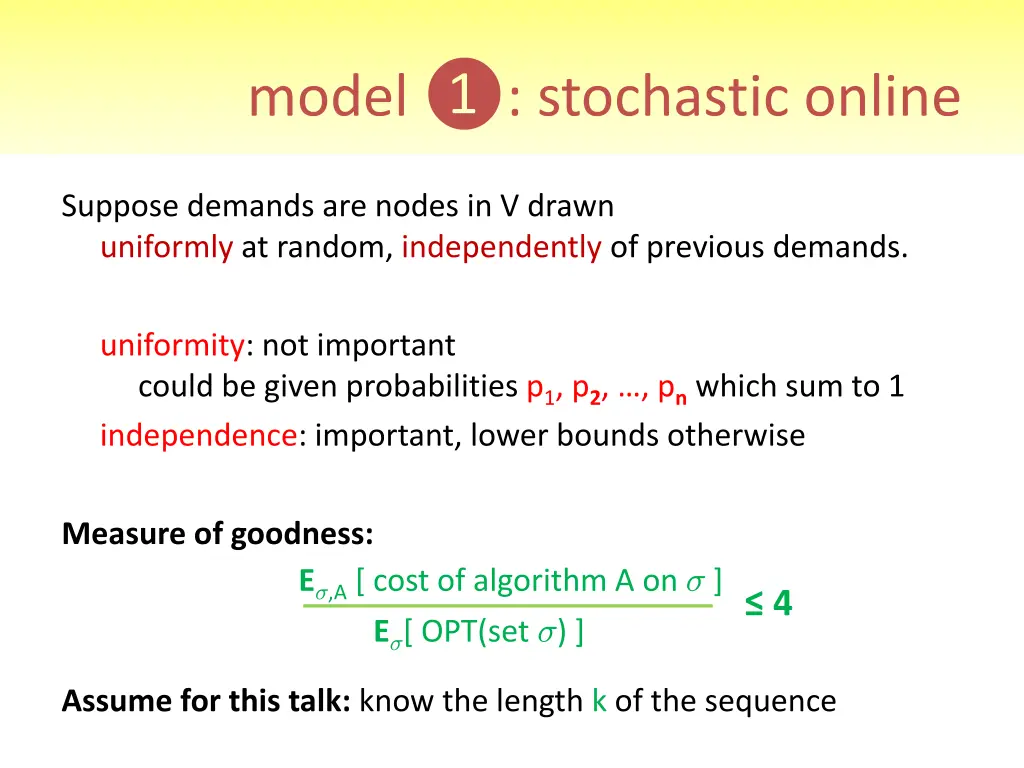 model stochastic online 1