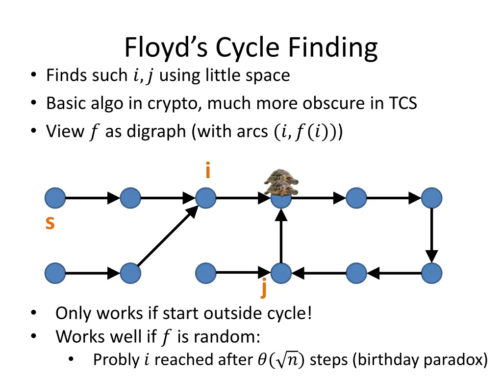 floyd s cycle finding finds such using little 2