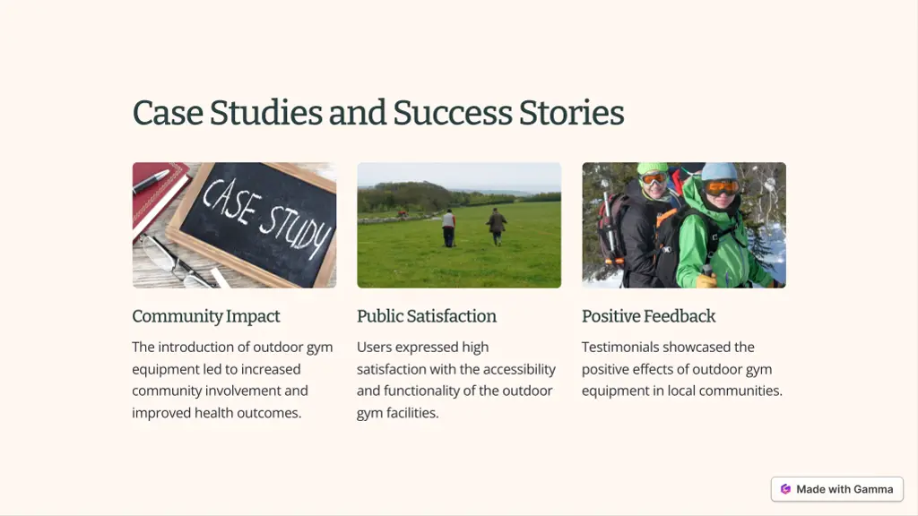 case studies and success stories