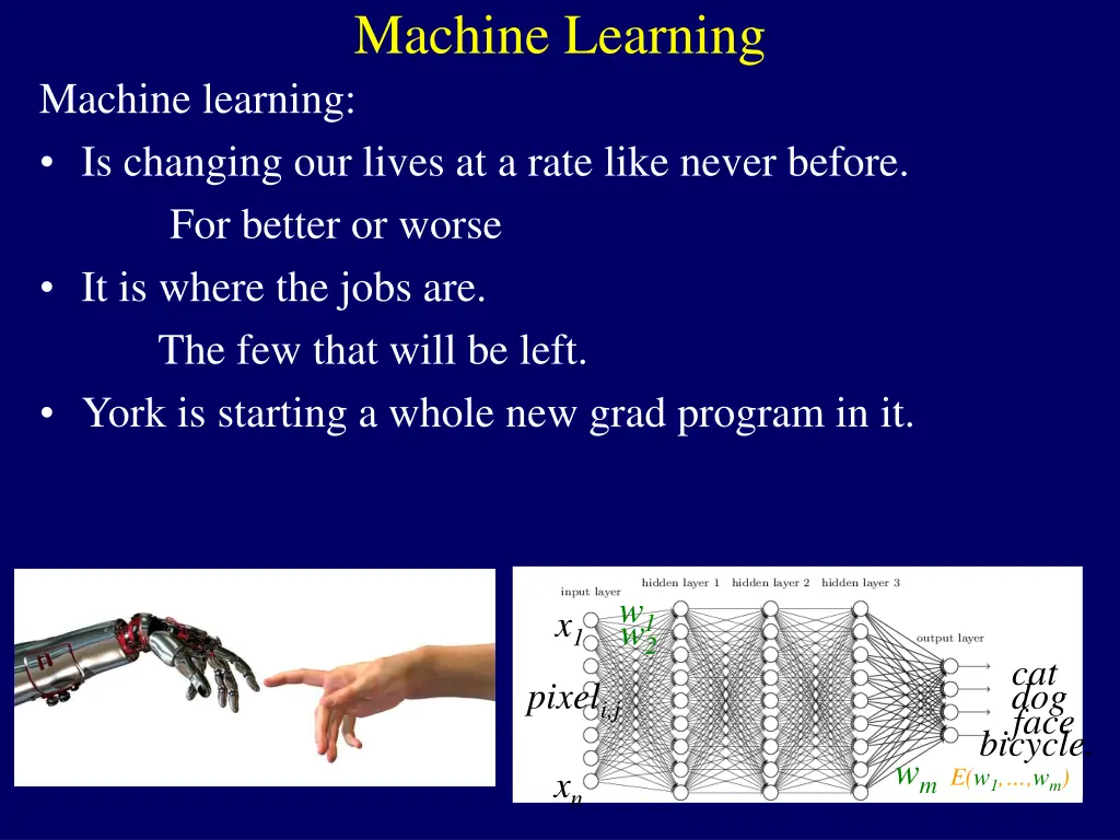 machine learning 1