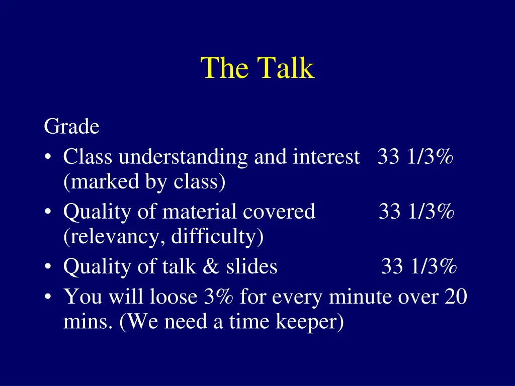 the talk 1