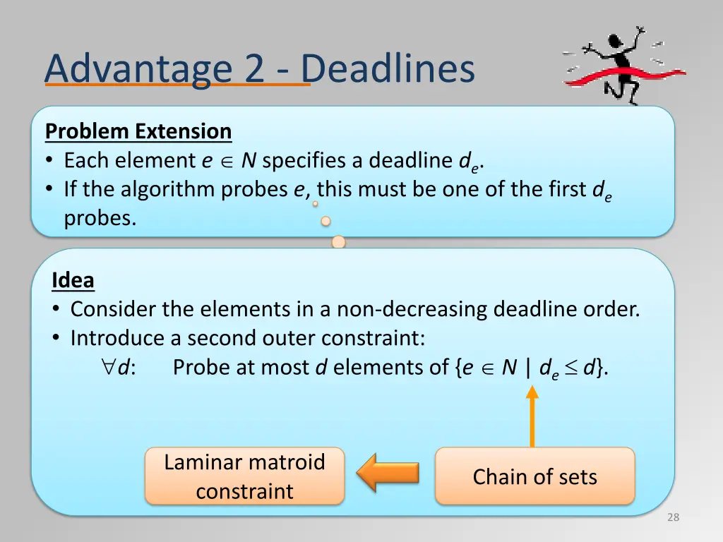 advantage 2 deadlines