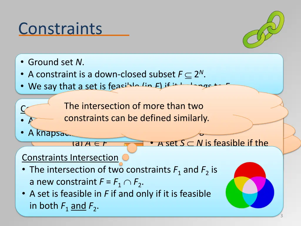 constraints