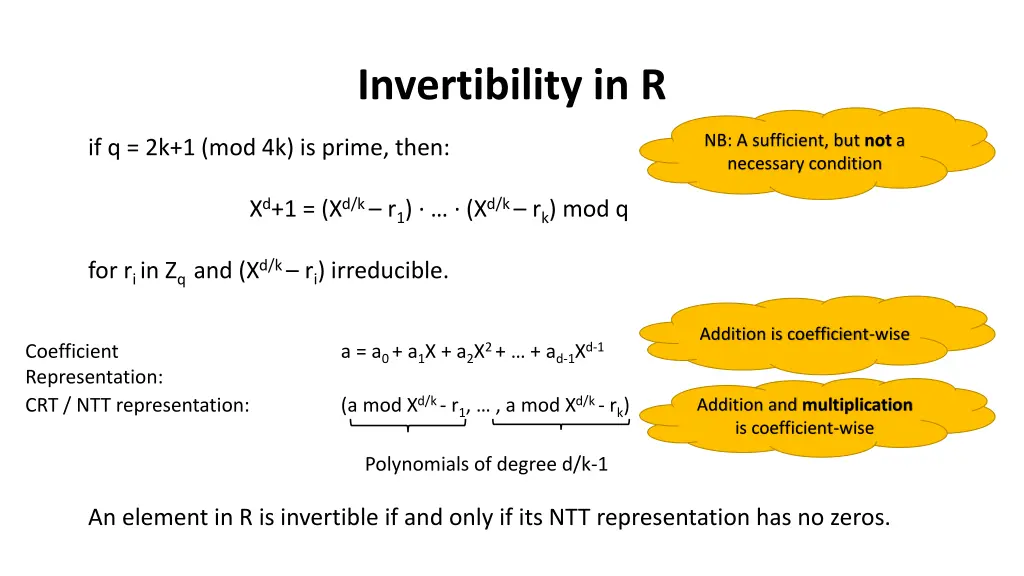 invertibility in r