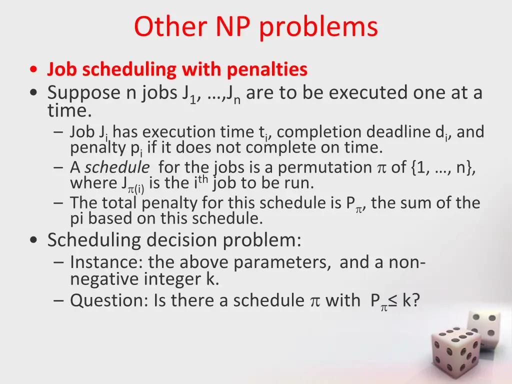 other np problems