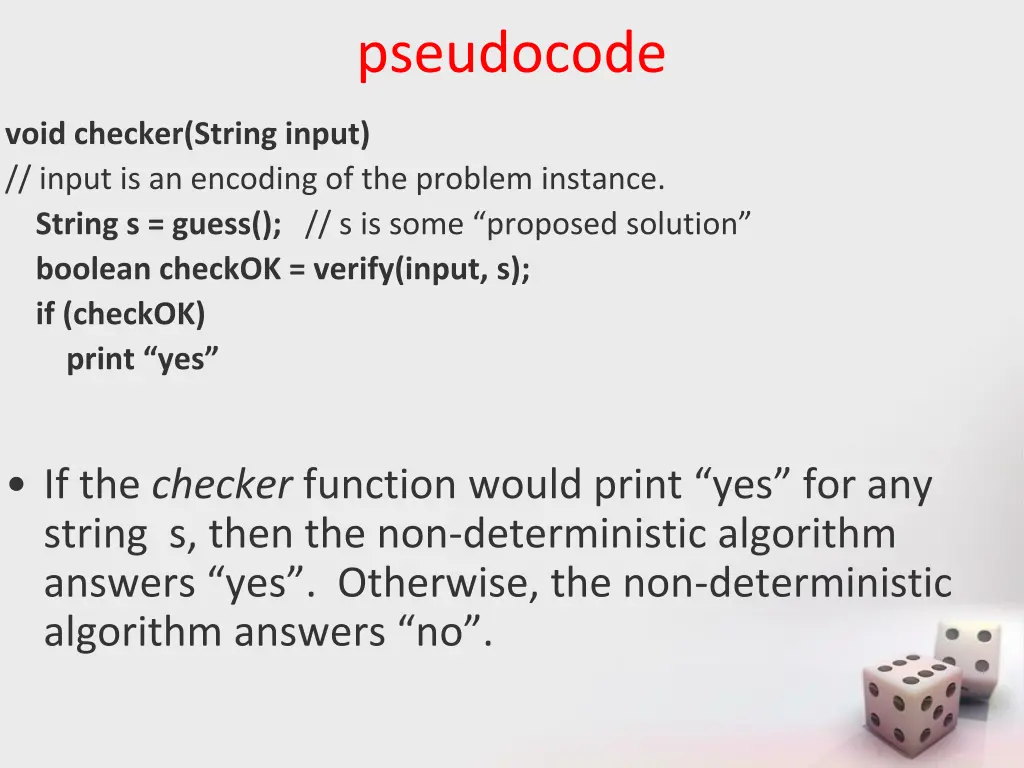 pseudocode