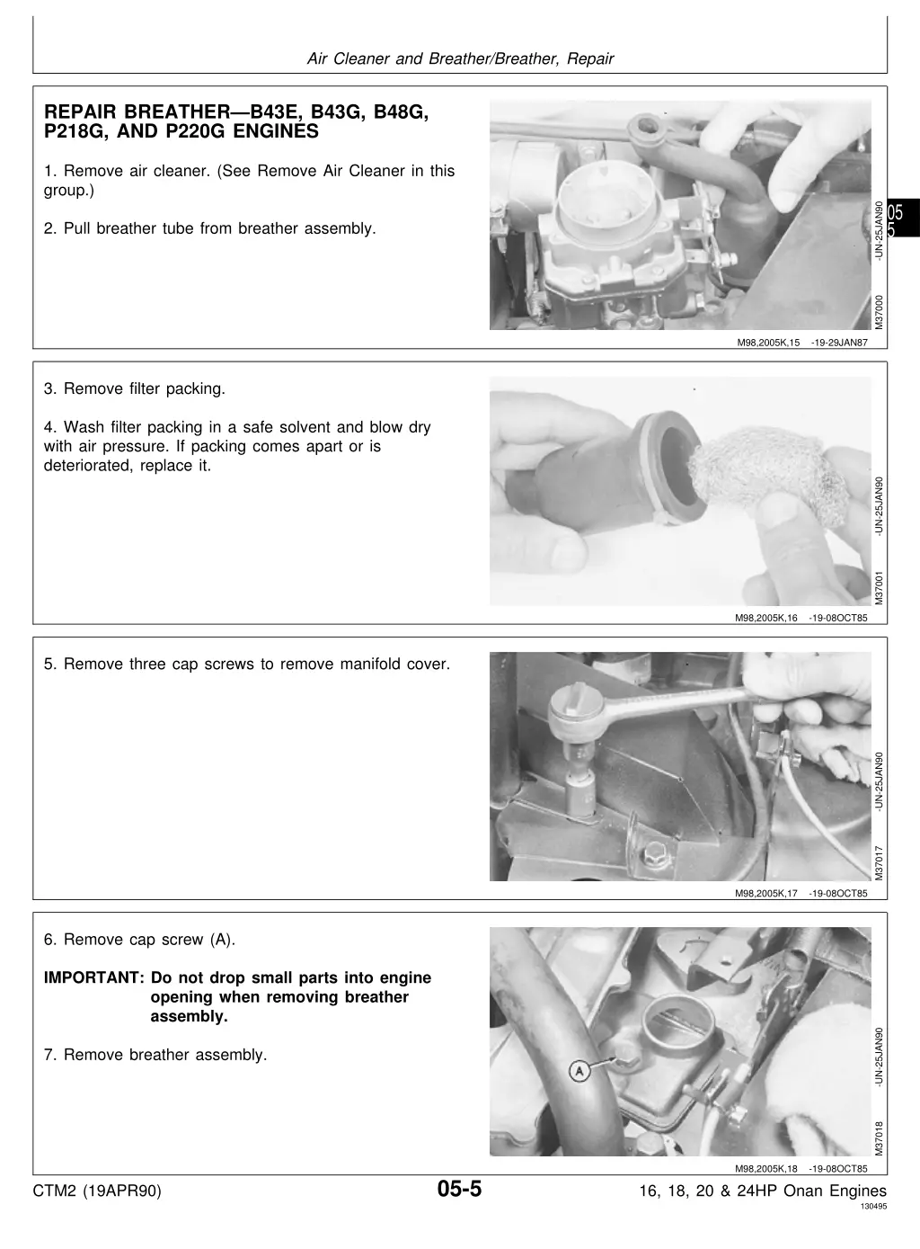 air cleaner and breather breather repair 1