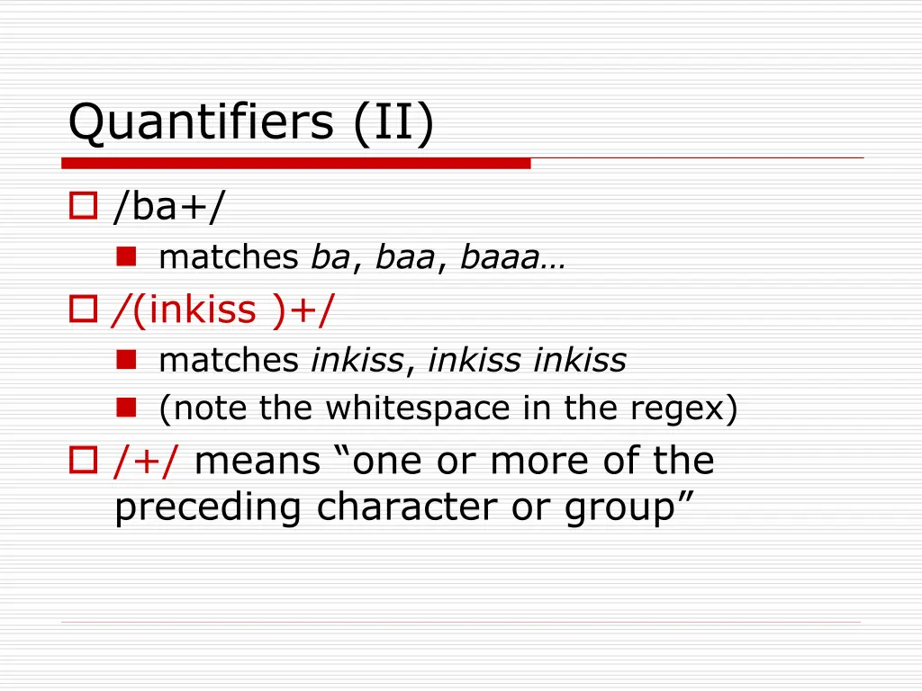 quantifiers ii