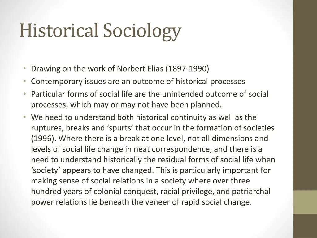 historical sociology