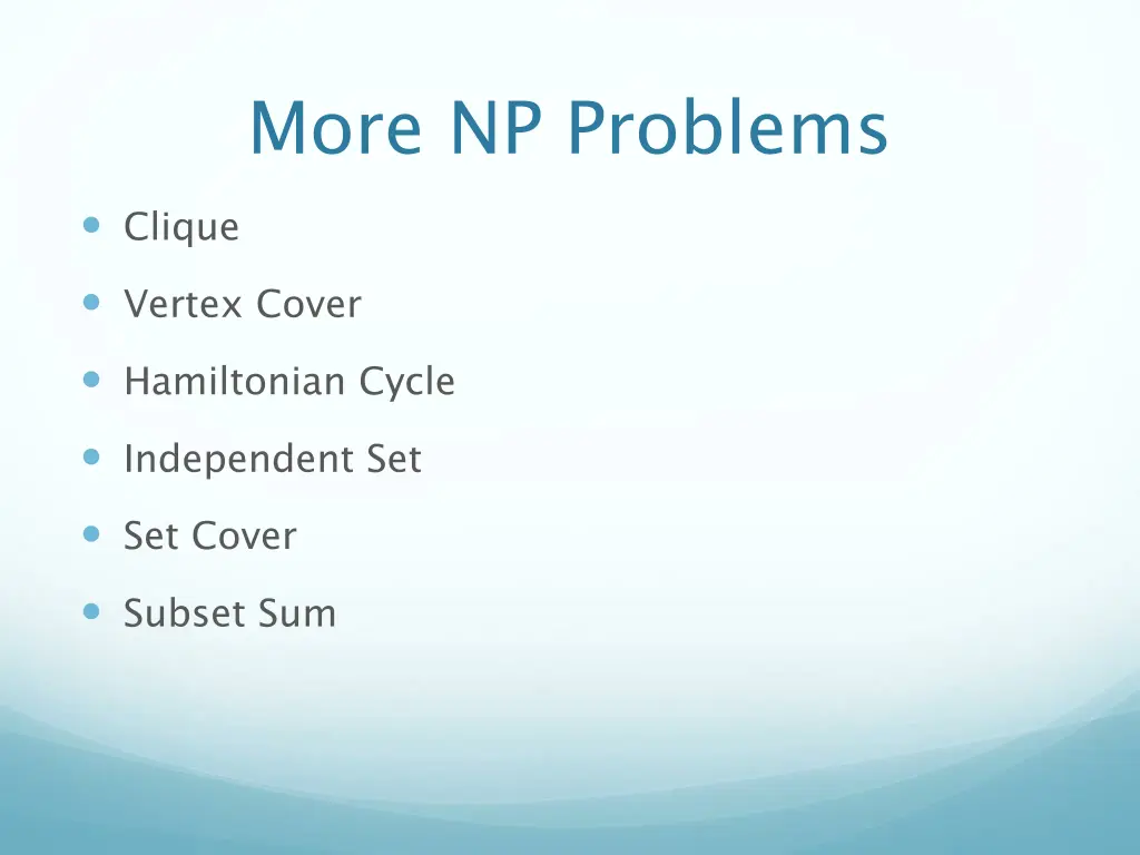 more np problems