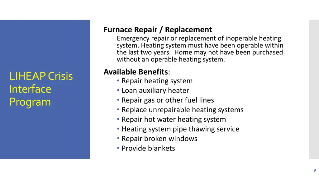 furnace repair replacement emergency repair